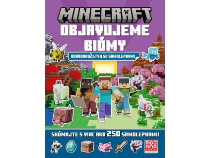 Minecraft - Objavujeme biómy so samolepkami