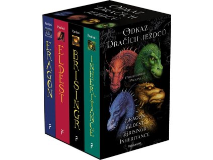 Odkaz Dračích jezdců – Eragon,Eldest,Brisingr,Inherit.(box)