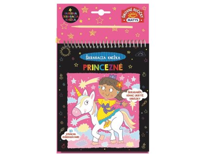 Škrabacia knižka: Princezné