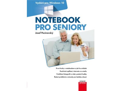 Notebook pro seniory: Vydání pro Windows 10