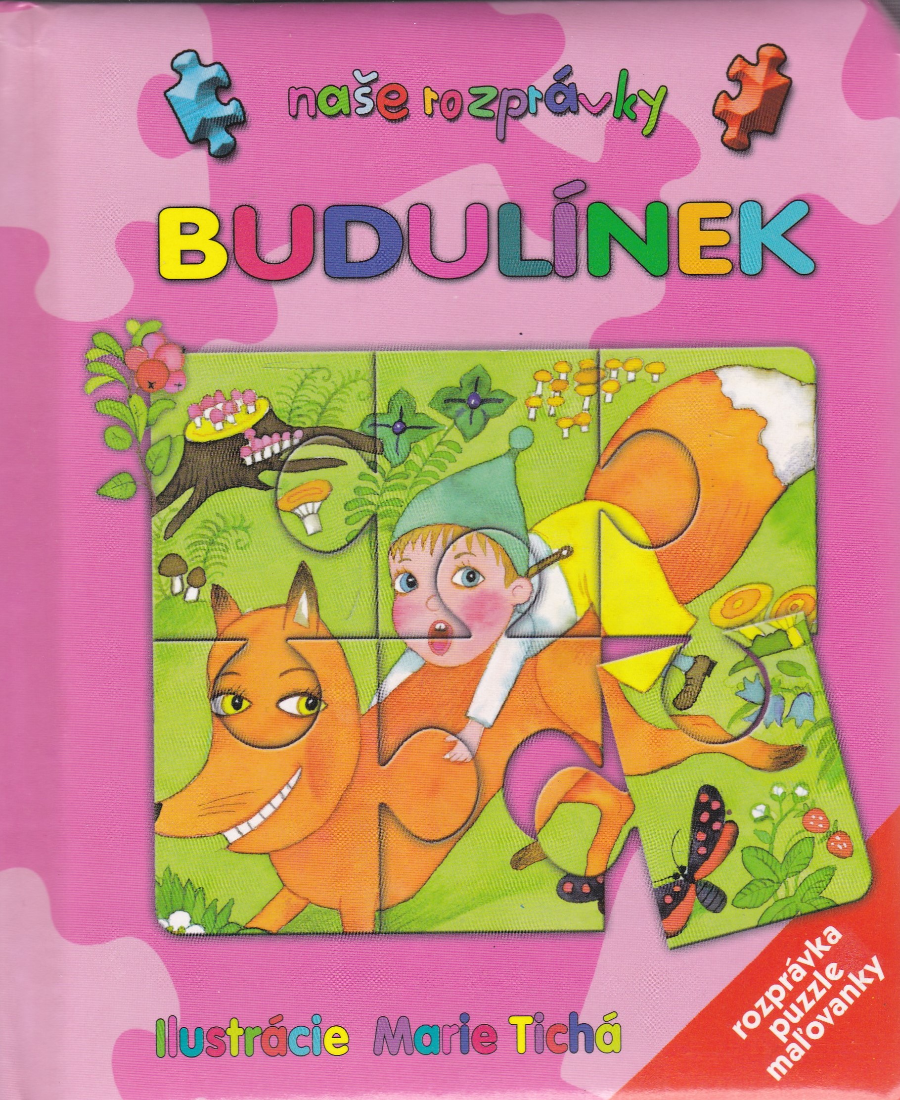 Budulínek - rozprávky s puzzle