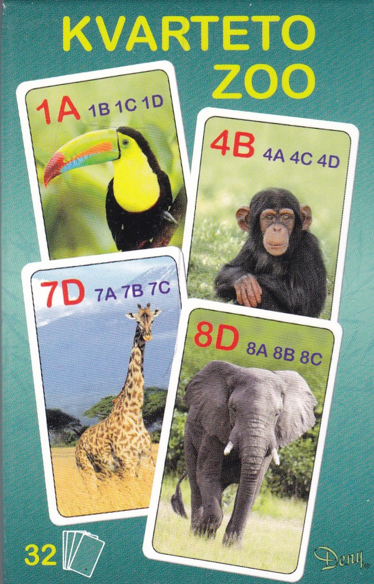 Kvarteto ZOO - karty