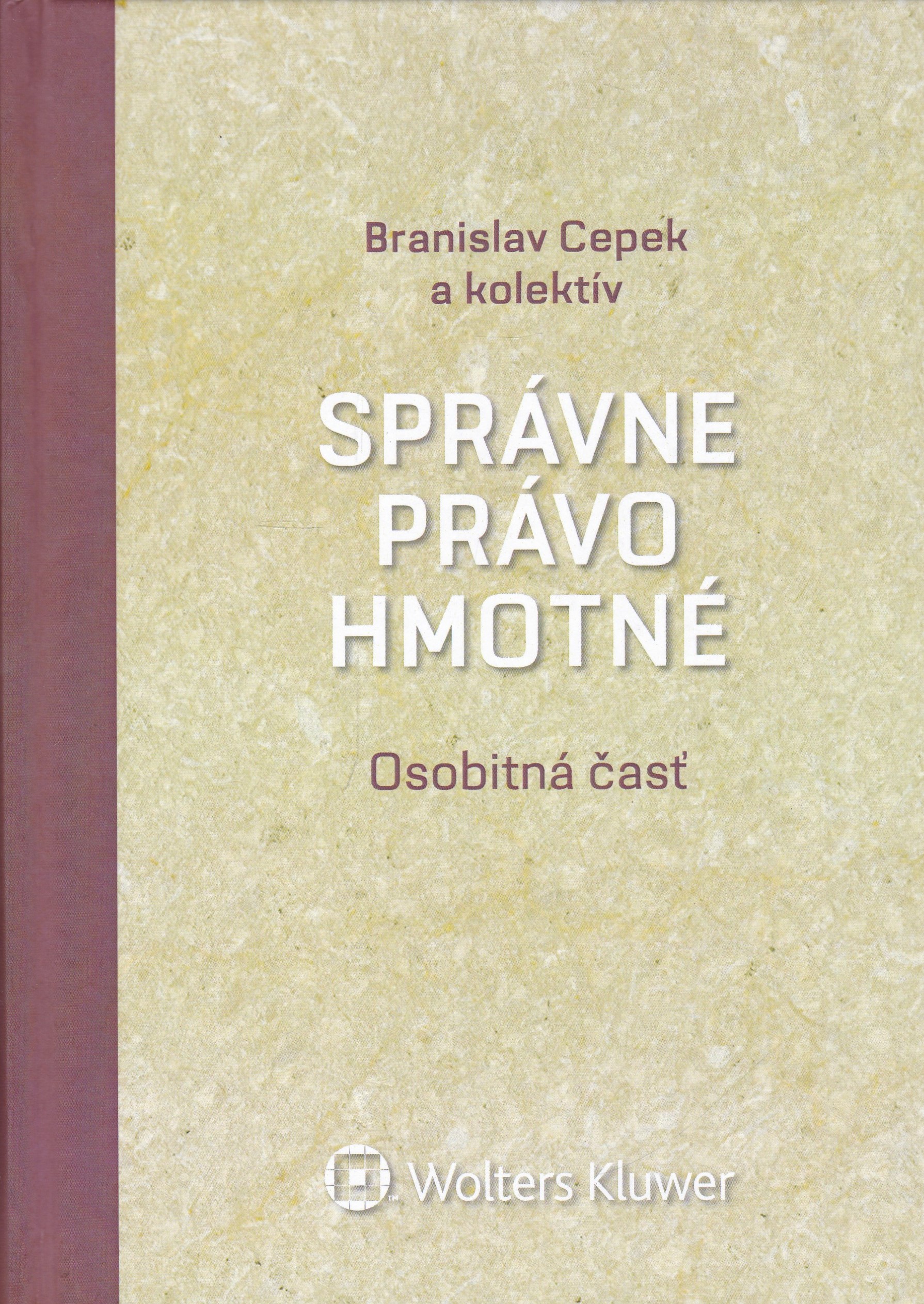 Správne právo hmotné - Osobitná časť