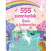 555 samolepiek - Kone a jednorožce