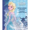 Ľadové kráľovstvo - Veľká kniha s puzzle