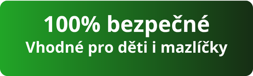 Vhodné pro děti i domácí mazlíčky