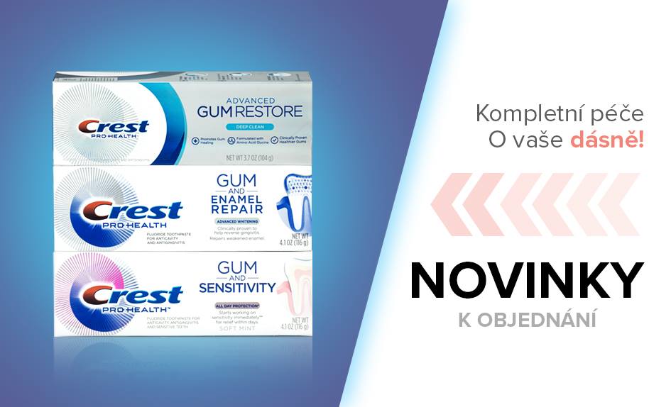 Crest pasty na citlivé zuby a dásně