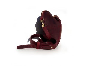 452 3 heart bag bordo