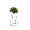 Stojan na květiny Frustum Grande 100cm Black + Květináč černý