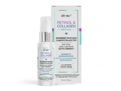 RETINOL&COLLAGEN meduza – Biomimetické BOOSTER SÉRUM na obličej, krk a dekolt BOTO EFFECT