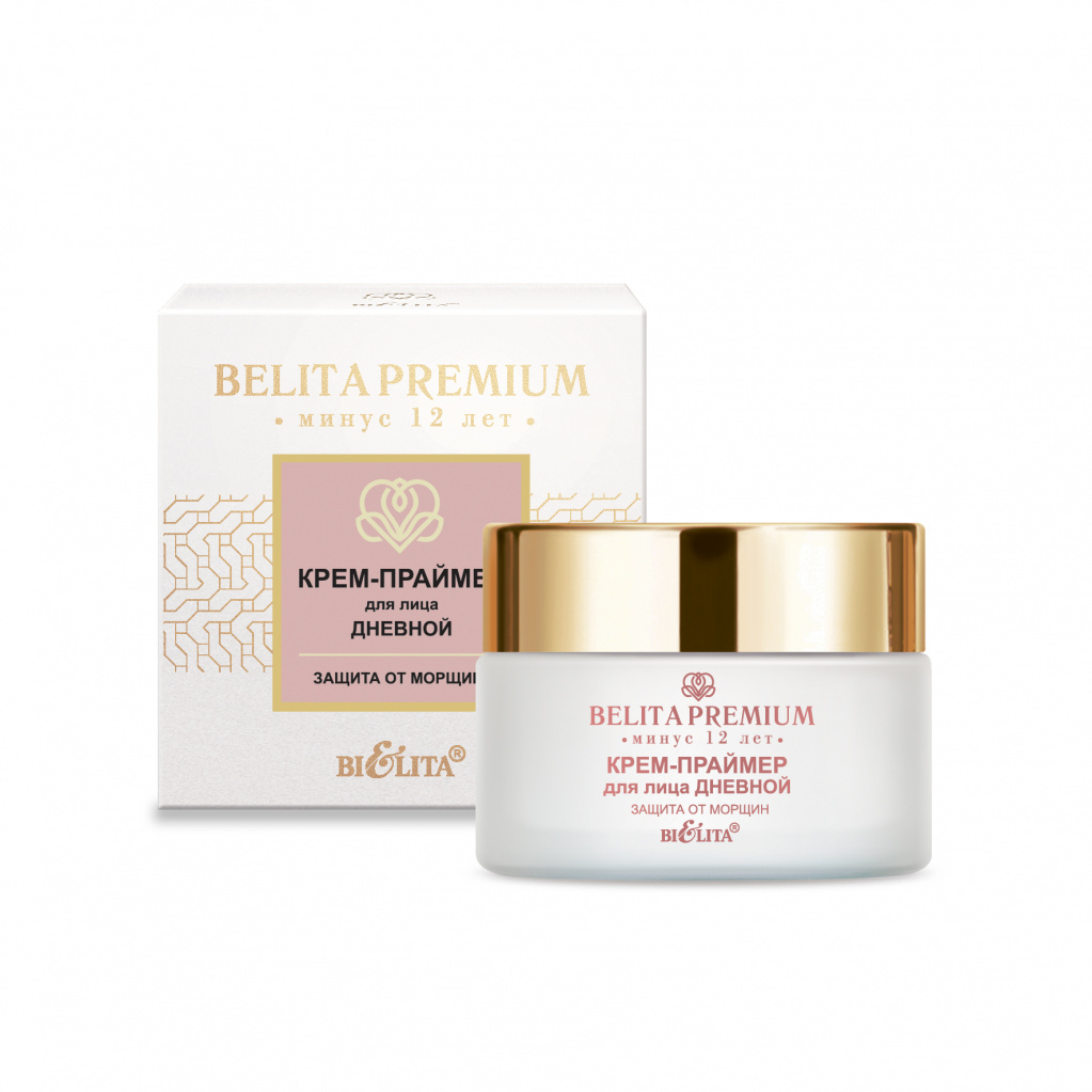 Belita-Vitex Belita Premium - Denní krém-primer na obličej "Ochrana proti vráskám". , 50 ml