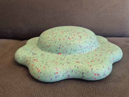 Stepping stones - balanční podložka - kytka - tyrkys