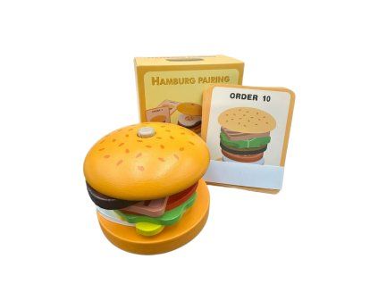 Skládací hamburger - hra