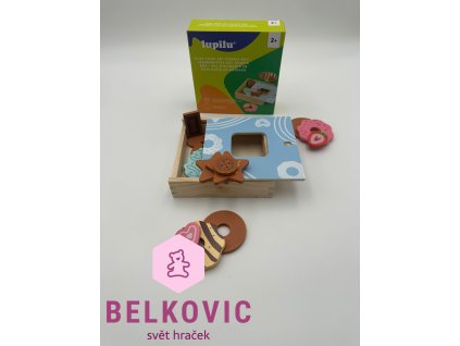 Dřevěná sada sušenek Lupilu