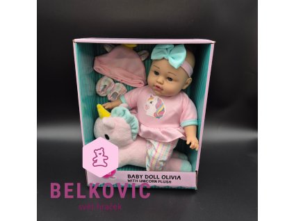 Panenka Olivia s jednorožcem