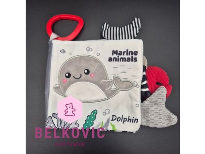 Interaktivní látková knížka – Marine Animals