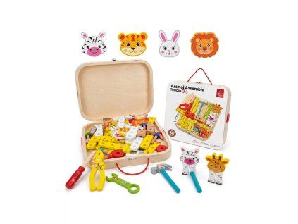 Toolbox nářadí a zvířatka - Kruzzel