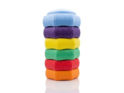 Stepping Stone – balanční kameny, sada 6 ks (EPP) 🌈