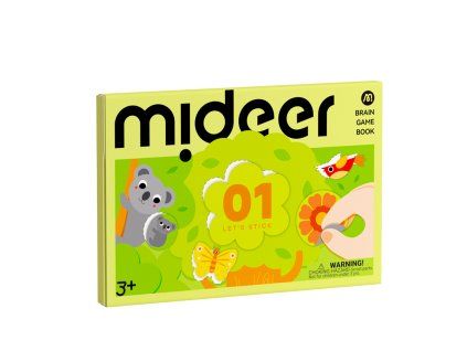 Mideer LEVEL UP 01 - Pojďme lepit - Náš svět