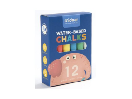 Mideer Dětské barevné křídy Slon 12ks