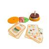 Skládací hamburger - hra – hračka v Montessori stylu