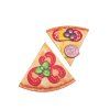 Pizza karton - snídanko – hračka v Montessori stylu