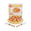 Dřevěná krájecí pizza