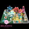 Dřevěné město Edutree - oválná krabice