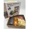 Magnetická stavebnice - auto – obsah balení