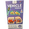 Magnetické puzzle Dopravní prostředky