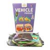 Magnetické puzzle Dopravní prostředky – obsah balení