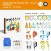 Moje první magnetická stavebnice Dinosauři 48 ks – obsah balení
