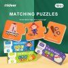 Obrázkové puzzle – Život srovnávací puzzle 30 dílků
