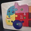 Puzzle v rámečku 30x13 (5variant) (typ žirafa)