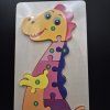 Puzzle v rámečku 30x13 (5variant) (typ žirafa)