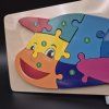 Puzzle v rámečku 30x13 (5variant) (typ žirafa)