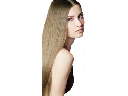 #12 zlatavě hnědá deluxe clip-in 50cm 100g  BELLA HAIR