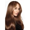 #6 středně hnědá deluxe clip-in 50cm 100g  BELLA HAIR