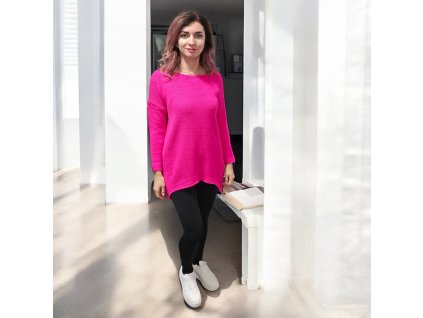 Predĺžený pulóver Viva