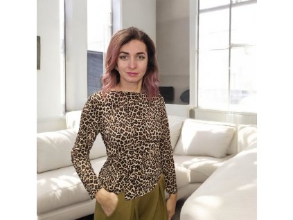 Tigrovaný top Carnel