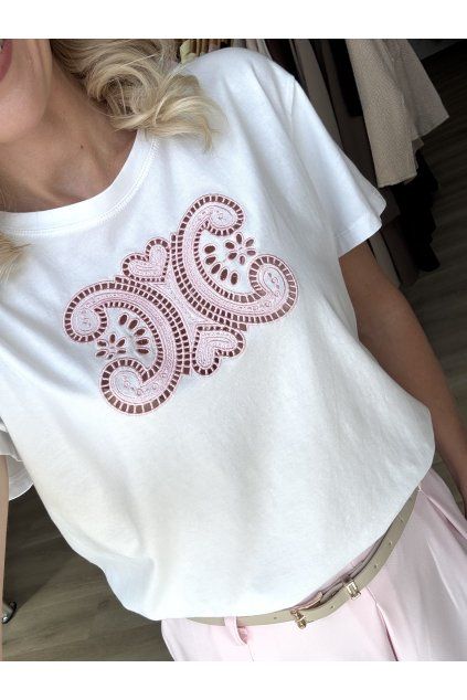 Tričko s aplikací Lodi