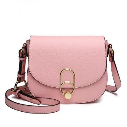 20675 kabelka saddle crossbody s doplnky ruzova