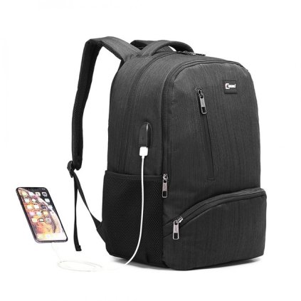 24524 batoh kono multi s usb unisex cerny