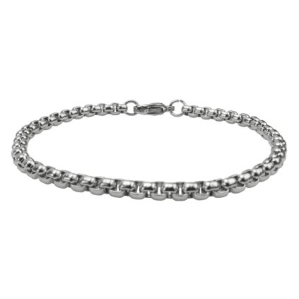 Náramok z chirurgickej ocele vzor Box - Aaron