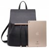 15575 1 batoh eko kozeny stylovy se zlatymi doplnky cerny
