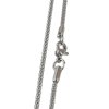 Dámska oceľová retiazka pletený vzor