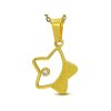 Dámska oceľová retiazka s príveskom hviezda Shiny Star