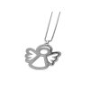 Dámska retiazka z ocele s príveskom anjel/Šperky z chirurgickej ocele