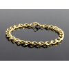 Dámsky oceľový zlatý retiazkový náramok -Miriam I