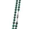 Náhrdeník z polodrahokamu Malachit